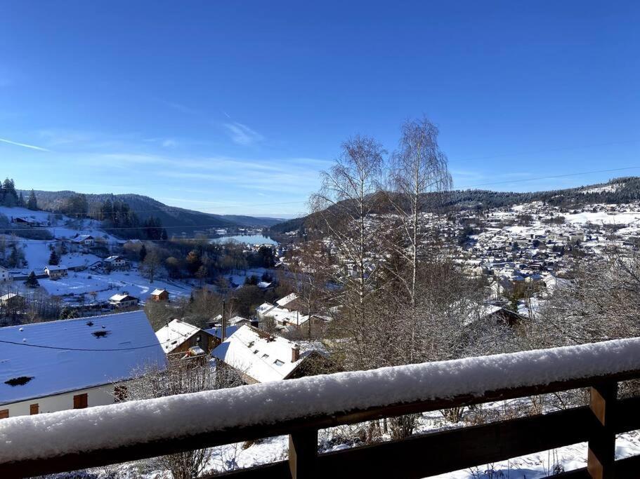 F3 Superbe Vue Lac, Grand Balcon, Ambiance Nature Gérardmer Eksteriør bilde