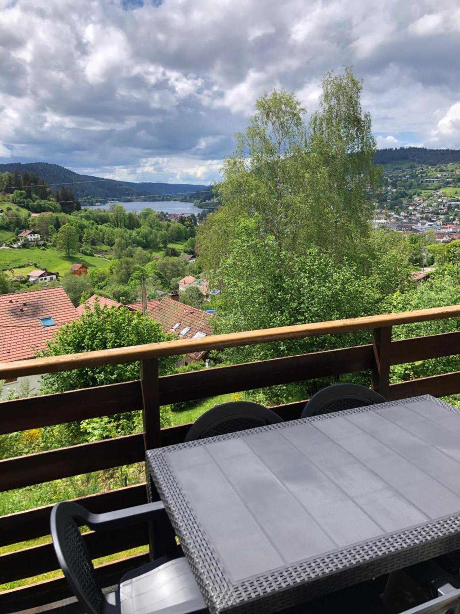 F3 Superbe Vue Lac, Grand Balcon, Ambiance Nature Gérardmer Eksteriør bilde