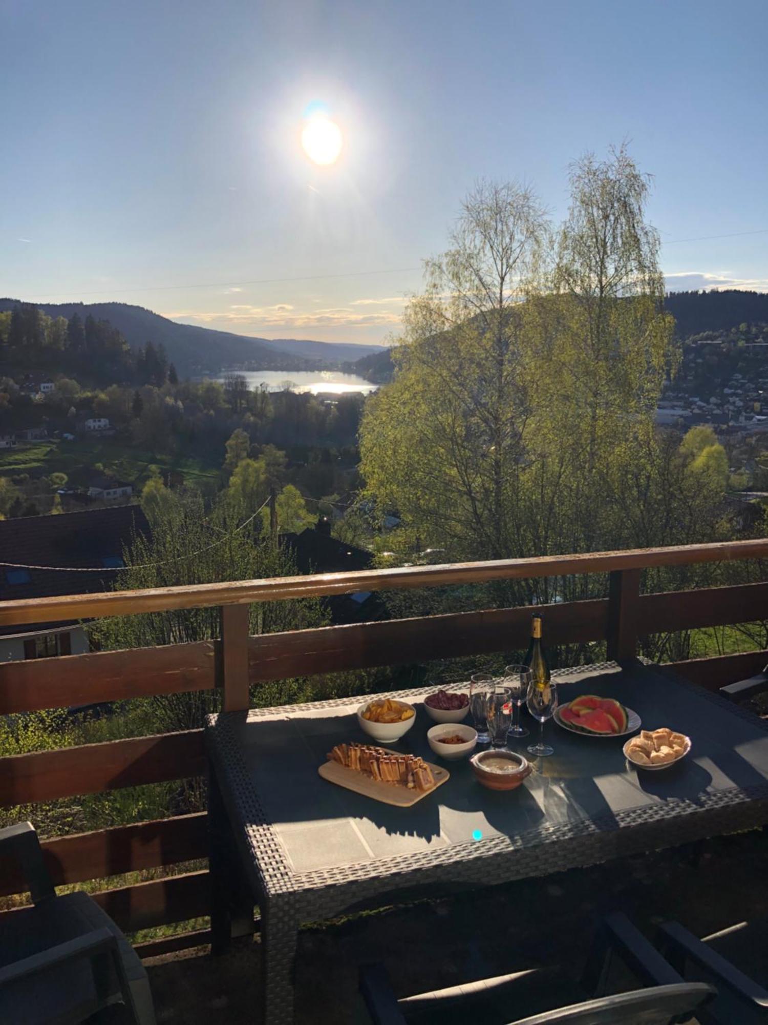 F3 Superbe Vue Lac, Grand Balcon, Ambiance Nature Gérardmer Eksteriør bilde
